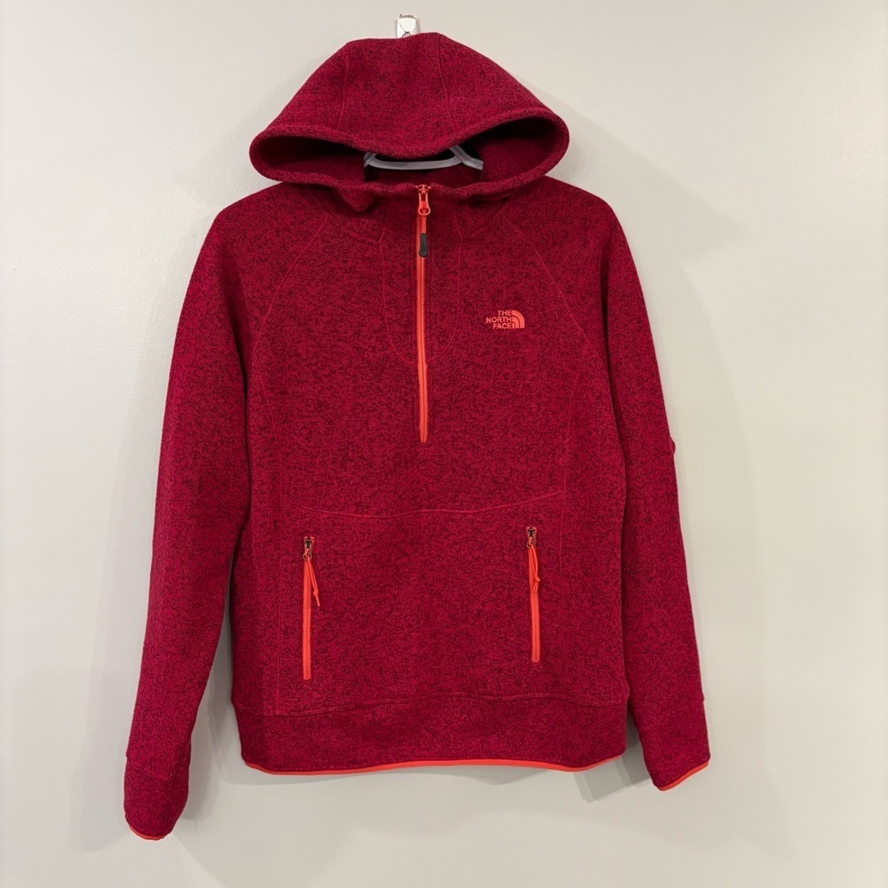 The North Face fleece 1/2 zip sweater